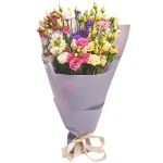 Букет из 11 эустом микс